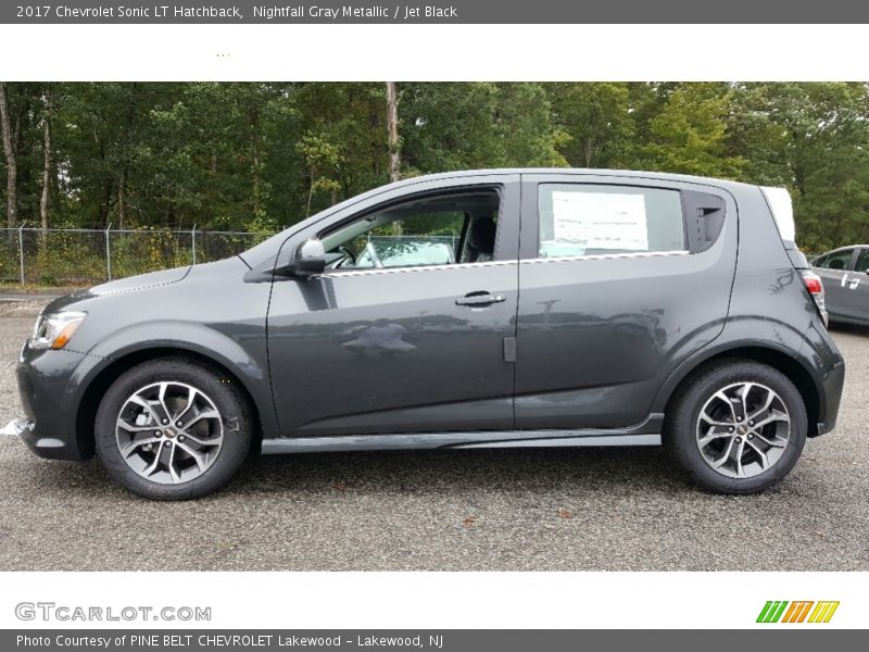  2017 Sonic LT Hatchback Nightfall Gray Metallic