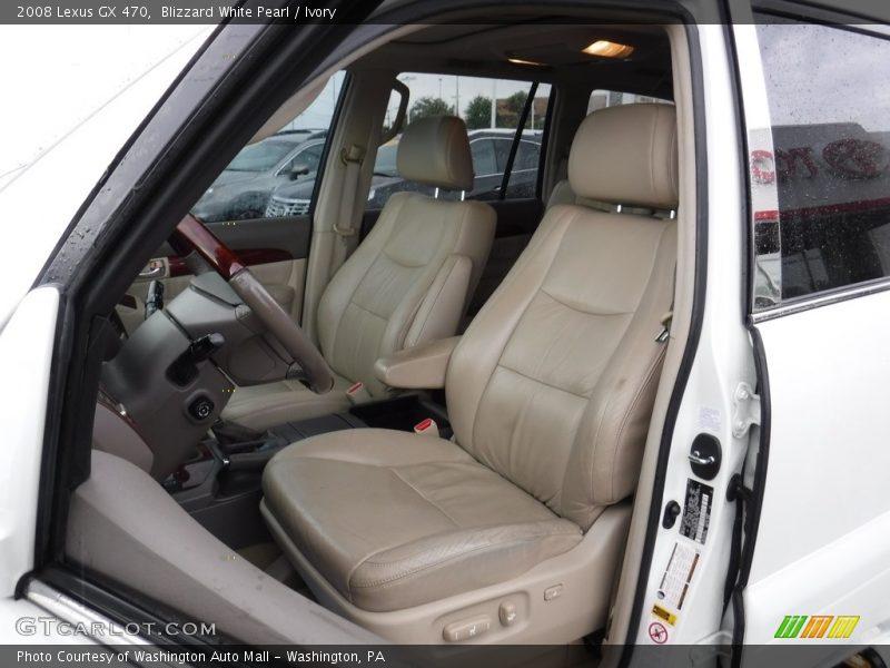 Blizzard White Pearl / Ivory 2008 Lexus GX 470