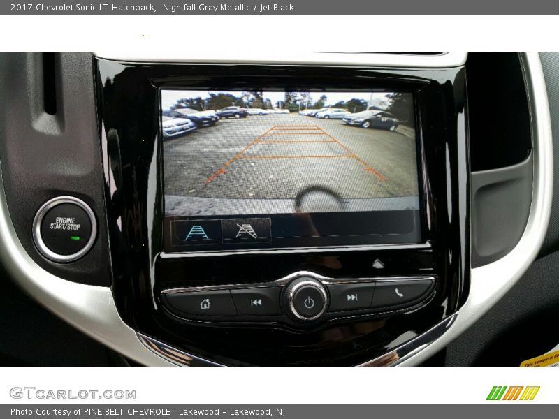 Nightfall Gray Metallic / Jet Black 2017 Chevrolet Sonic LT Hatchback