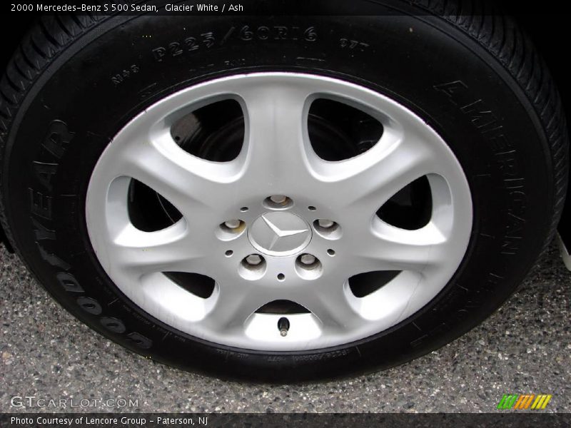 Glacier White / Ash 2000 Mercedes-Benz S 500 Sedan