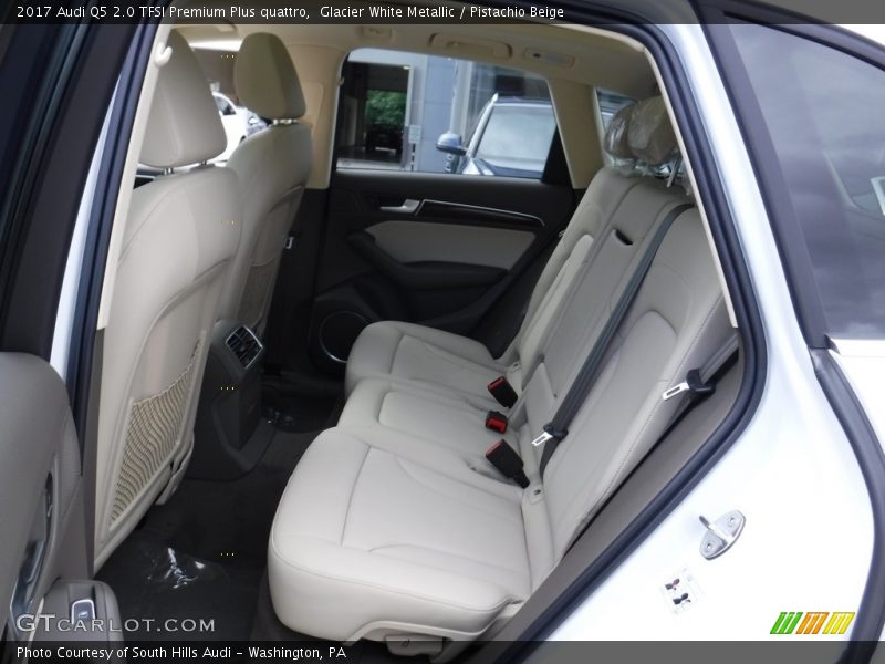 Glacier White Metallic / Pistachio Beige 2017 Audi Q5 2.0 TFSI Premium Plus quattro