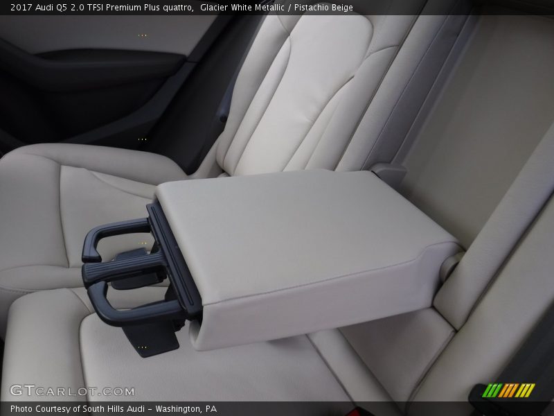 Glacier White Metallic / Pistachio Beige 2017 Audi Q5 2.0 TFSI Premium Plus quattro