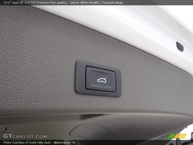 Glacier White Metallic / Pistachio Beige 2017 Audi Q5 2.0 TFSI Premium Plus quattro