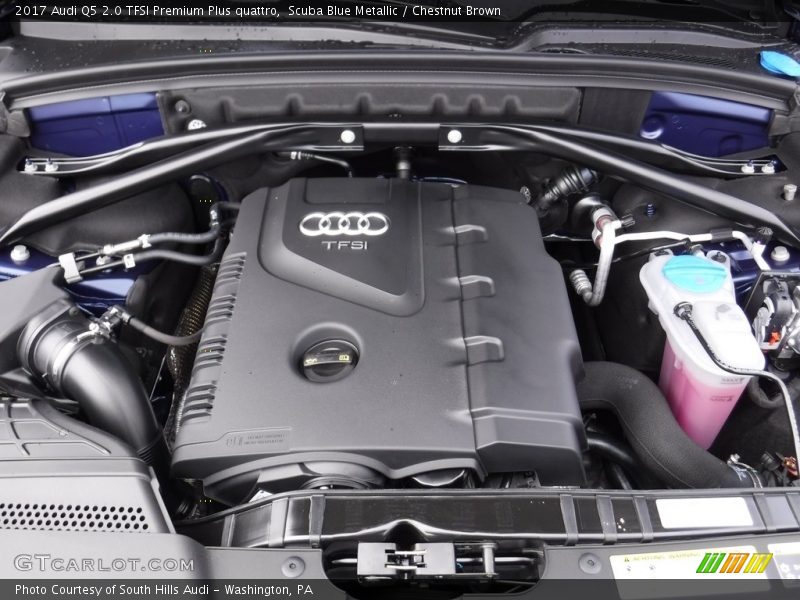  2017 Q5 2.0 TFSI Premium Plus quattro Engine - 2.0 Liter Turbocharged TFSI DOHC 16-Valve VVT 4 Cylinder