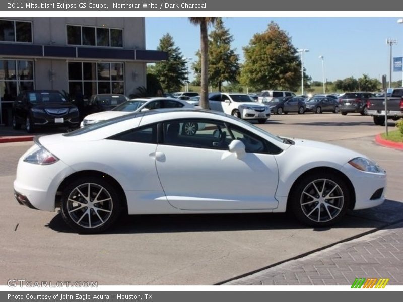 Northstar White / Dark Charcoal 2011 Mitsubishi Eclipse GS Coupe