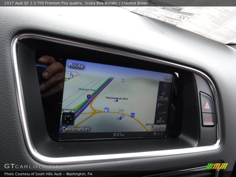 Navigation of 2017 Q5 2.0 TFSI Premium Plus quattro