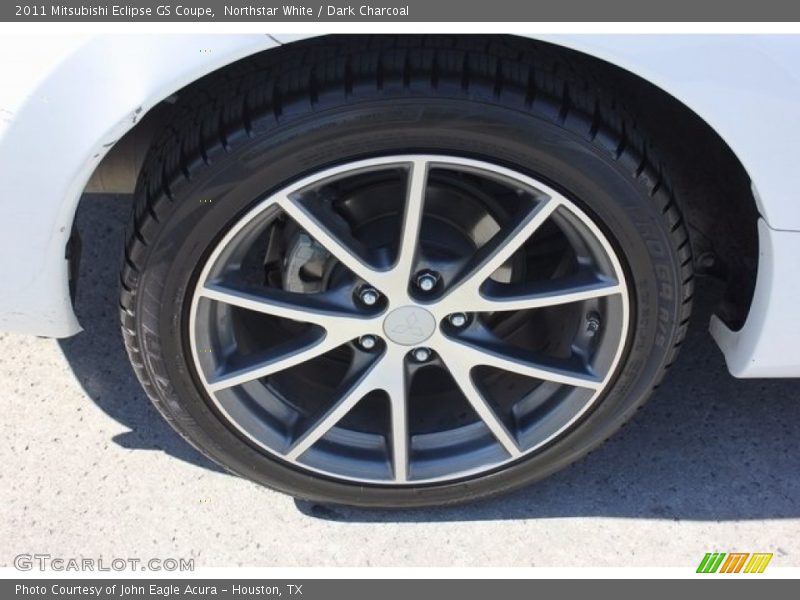 Northstar White / Dark Charcoal 2011 Mitsubishi Eclipse GS Coupe