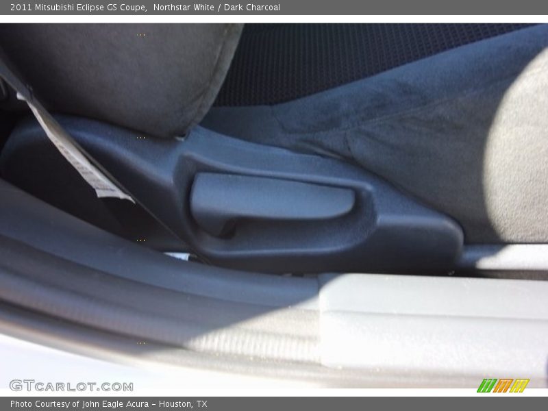 Northstar White / Dark Charcoal 2011 Mitsubishi Eclipse GS Coupe