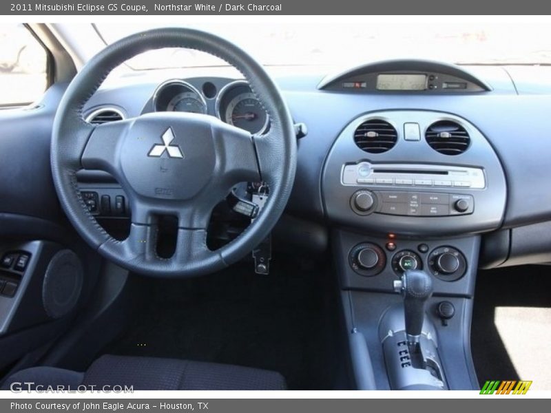 Northstar White / Dark Charcoal 2011 Mitsubishi Eclipse GS Coupe