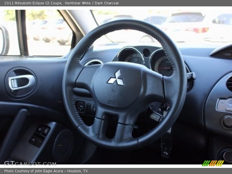 Northstar White / Dark Charcoal 2011 Mitsubishi Eclipse GS Coupe