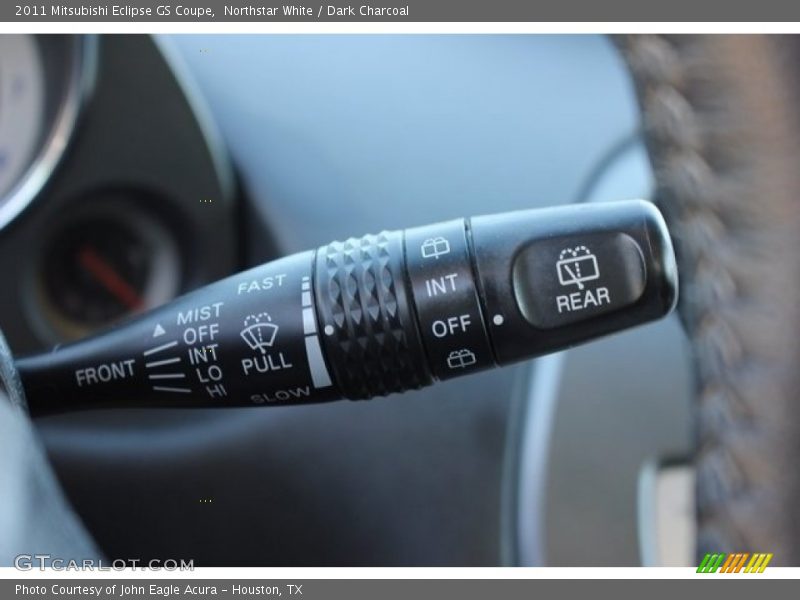Northstar White / Dark Charcoal 2011 Mitsubishi Eclipse GS Coupe