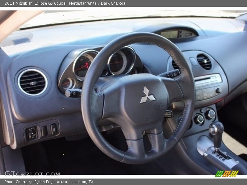 Northstar White / Dark Charcoal 2011 Mitsubishi Eclipse GS Coupe