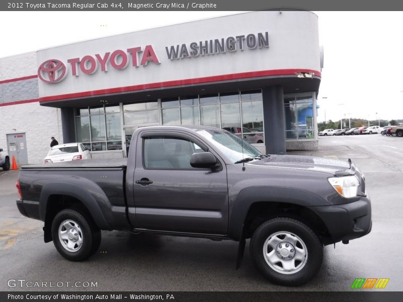 Magnetic Gray Mica / Graphite 2012 Toyota Tacoma Regular Cab 4x4