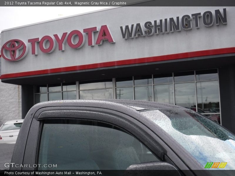 Magnetic Gray Mica / Graphite 2012 Toyota Tacoma Regular Cab 4x4