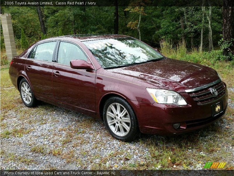 Cassis Red Pearl / Ivory 2006 Toyota Avalon Limited