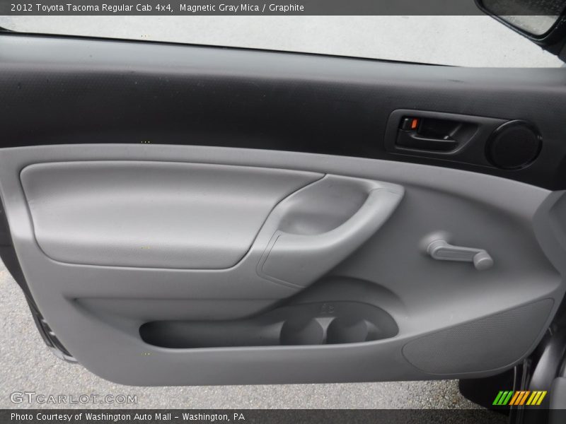 Magnetic Gray Mica / Graphite 2012 Toyota Tacoma Regular Cab 4x4