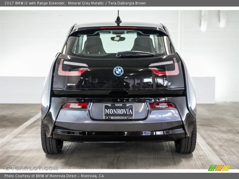 Mineral Grey Metallic / Tera Dalbergia Brown 2017 BMW i3 with Range Extender