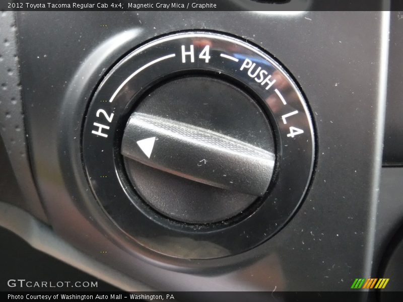 Magnetic Gray Mica / Graphite 2012 Toyota Tacoma Regular Cab 4x4