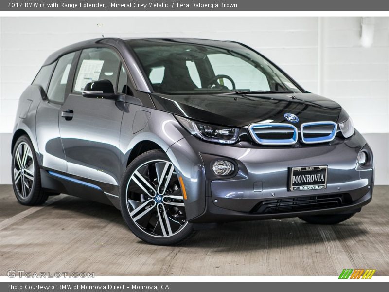 Mineral Grey Metallic / Tera Dalbergia Brown 2017 BMW i3 with Range Extender