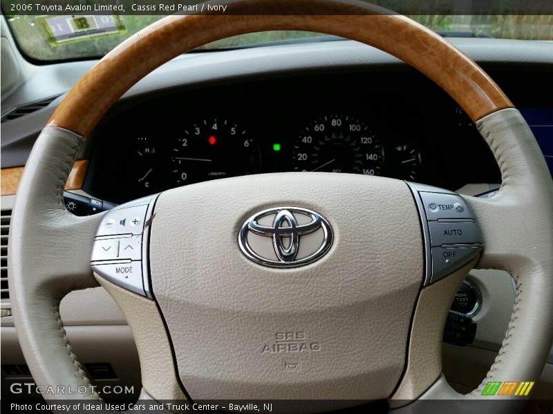 Cassis Red Pearl / Ivory 2006 Toyota Avalon Limited