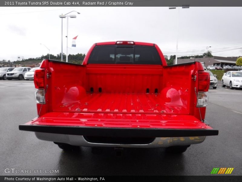 Radiant Red / Graphite Gray 2011 Toyota Tundra SR5 Double Cab 4x4