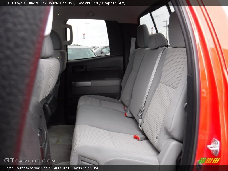 Radiant Red / Graphite Gray 2011 Toyota Tundra SR5 Double Cab 4x4