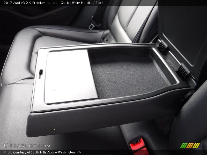 Glacier White Metallic / Black 2017 Audi A3 2.0 Premium quttaro
