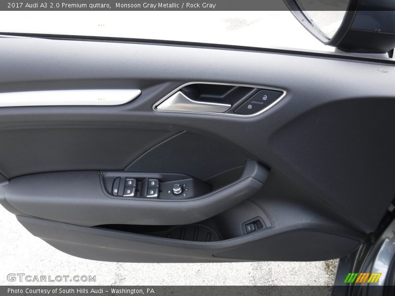 Monsoon Gray Metallic / Rock Gray 2017 Audi A3 2.0 Premium quttaro