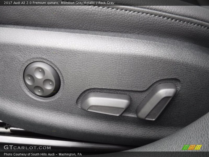 Monsoon Gray Metallic / Rock Gray 2017 Audi A3 2.0 Premium quttaro