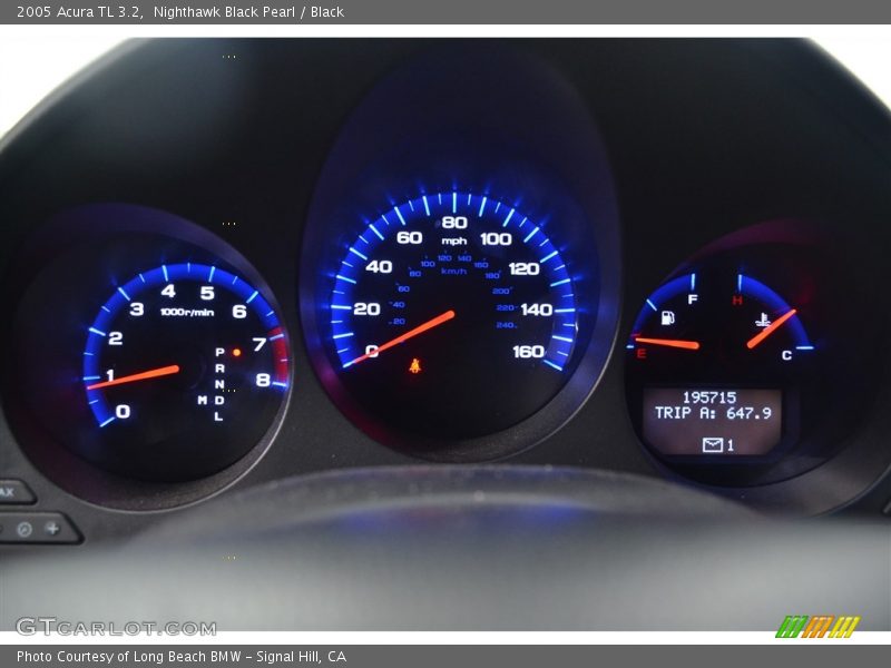 Nighthawk Black Pearl / Black 2005 Acura TL 3.2