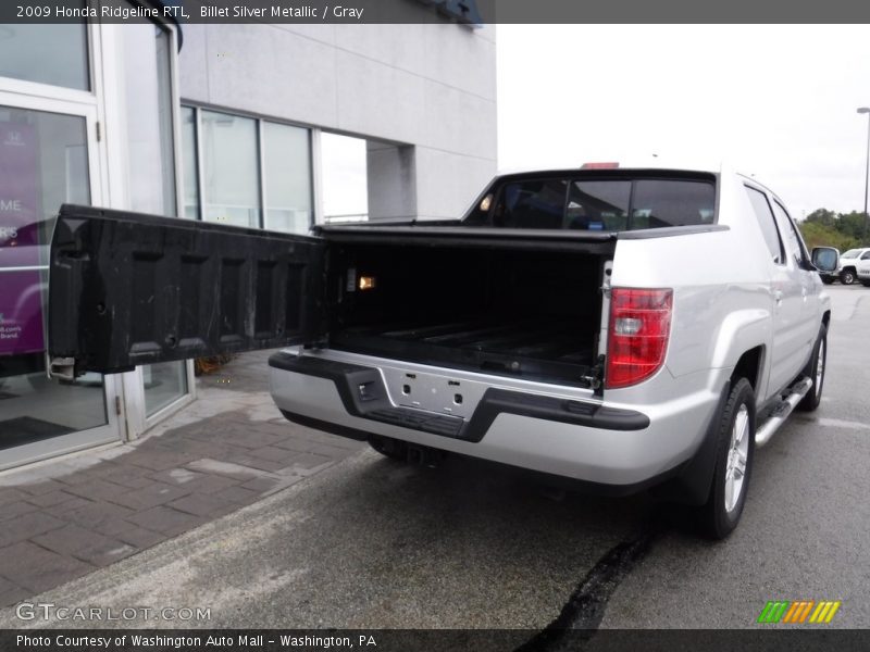 Billet Silver Metallic / Gray 2009 Honda Ridgeline RTL