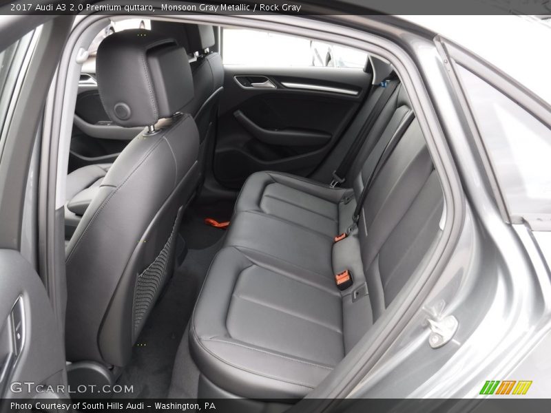 Rear Seat of 2017 A3 2.0 Premium quttaro