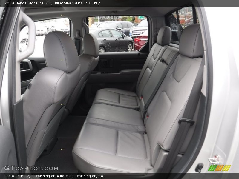 Billet Silver Metallic / Gray 2009 Honda Ridgeline RTL