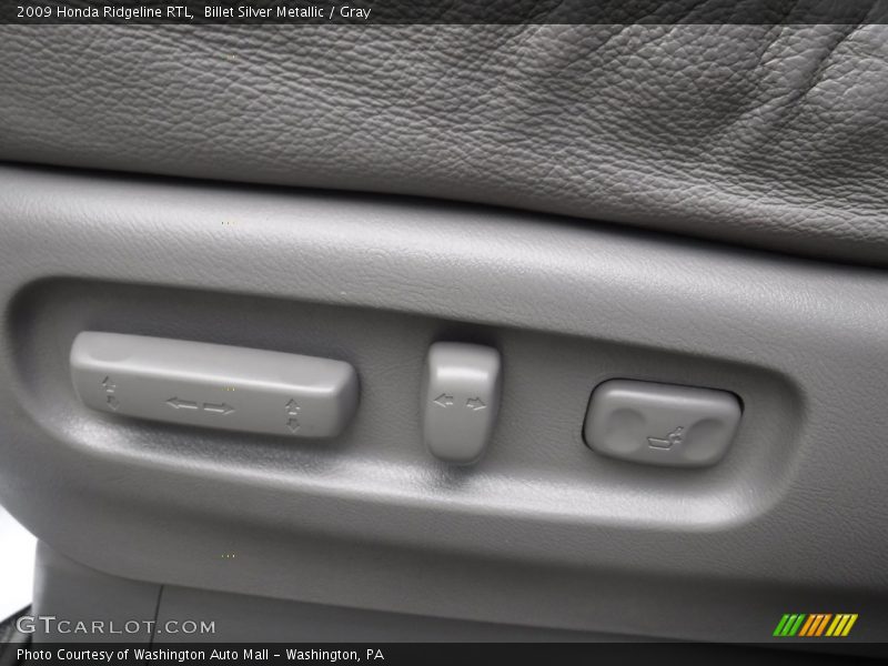 Billet Silver Metallic / Gray 2009 Honda Ridgeline RTL