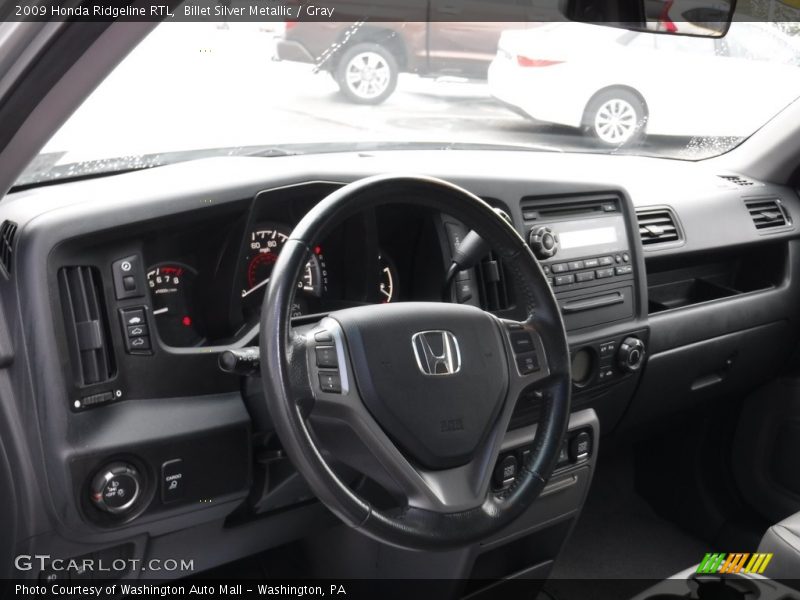Billet Silver Metallic / Gray 2009 Honda Ridgeline RTL