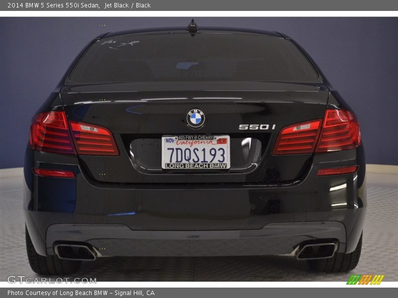 Jet Black / Black 2014 BMW 5 Series 550i Sedan