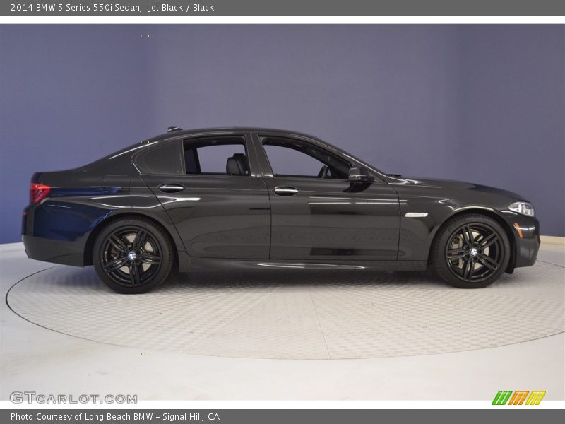 Jet Black / Black 2014 BMW 5 Series 550i Sedan