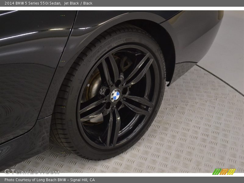Jet Black / Black 2014 BMW 5 Series 550i Sedan