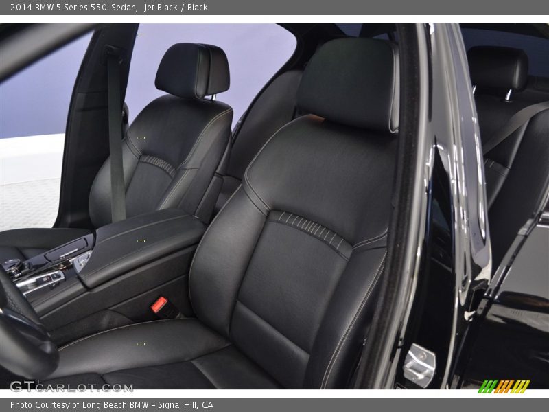 Jet Black / Black 2014 BMW 5 Series 550i Sedan