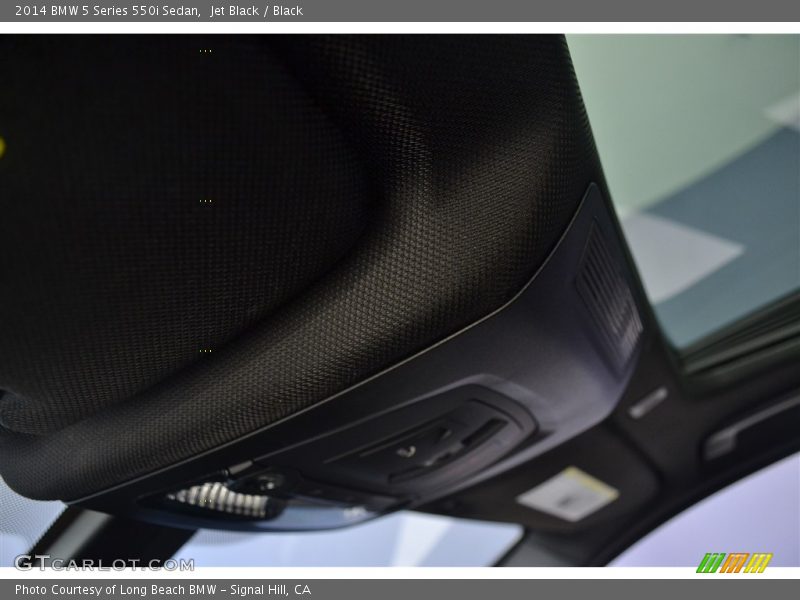 Jet Black / Black 2014 BMW 5 Series 550i Sedan