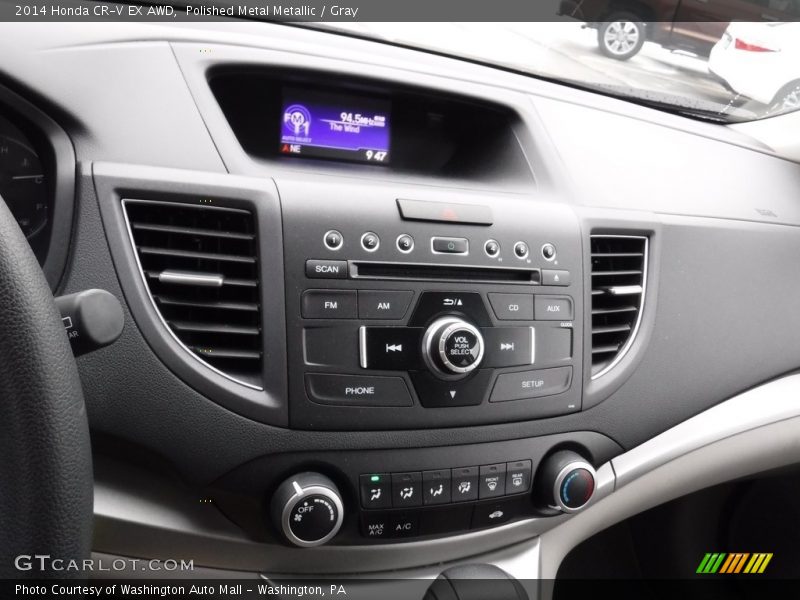 Polished Metal Metallic / Gray 2014 Honda CR-V EX AWD