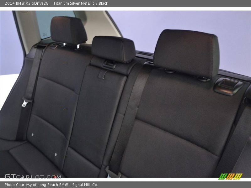 Titanium Silver Metallic / Black 2014 BMW X3 xDrive28i
