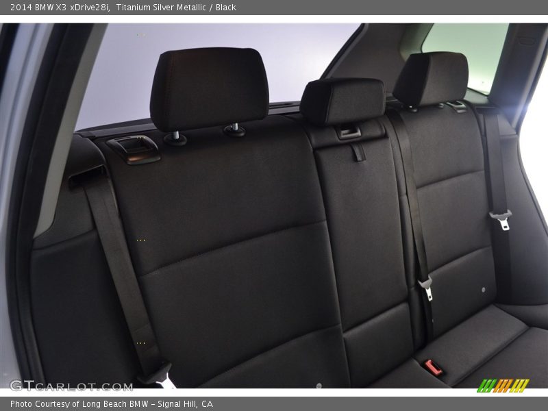 Titanium Silver Metallic / Black 2014 BMW X3 xDrive28i