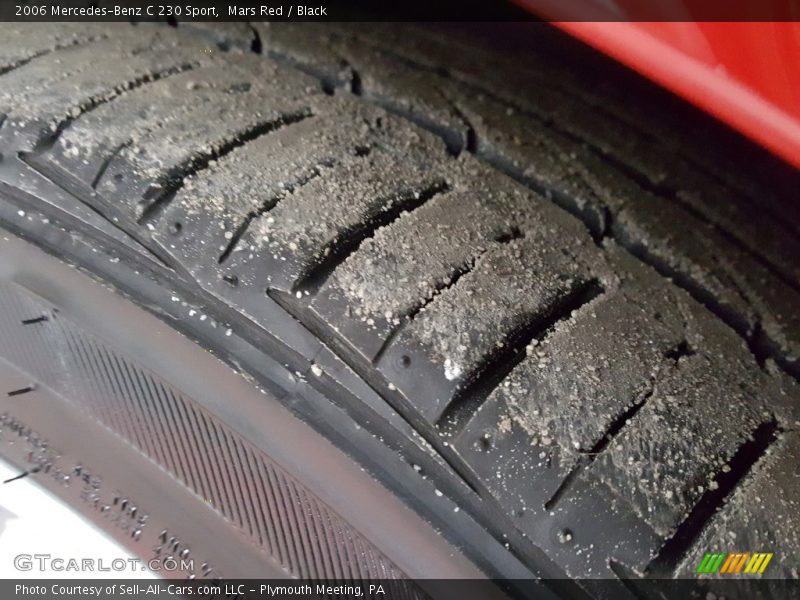 Mars Red / Black 2006 Mercedes-Benz C 230 Sport