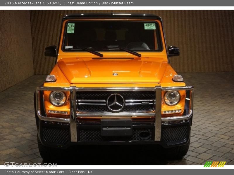 Sunset Beam Edition / Black/Sunset Beam 2016 Mercedes-Benz G 63 AMG