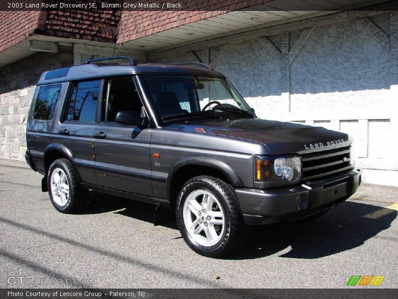 Bonatti Grey Metallic / Black 2003 Land Rover Discovery SE