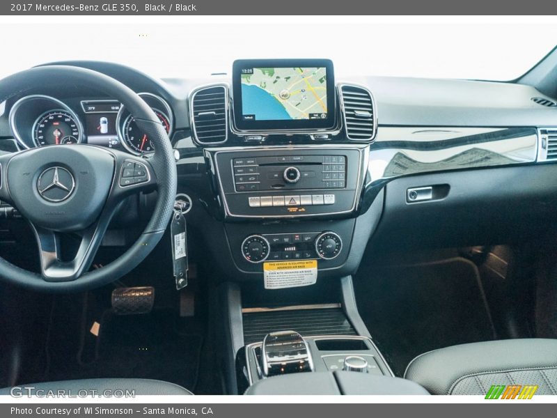 Black / Black 2017 Mercedes-Benz GLE 350
