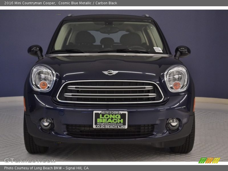 Cosmic Blue Metallic / Carbon Black 2016 Mini Countryman Cooper