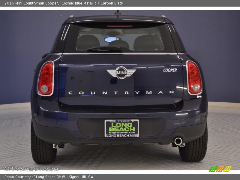 Cosmic Blue Metallic / Carbon Black 2016 Mini Countryman Cooper