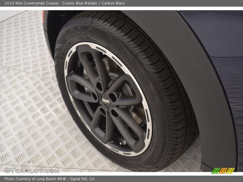 Cosmic Blue Metallic / Carbon Black 2016 Mini Countryman Cooper